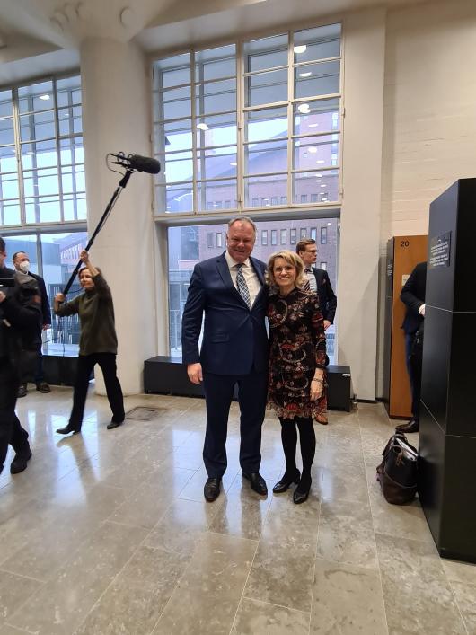 Païvi Räsänen and Henk Jan van Schothorst in court