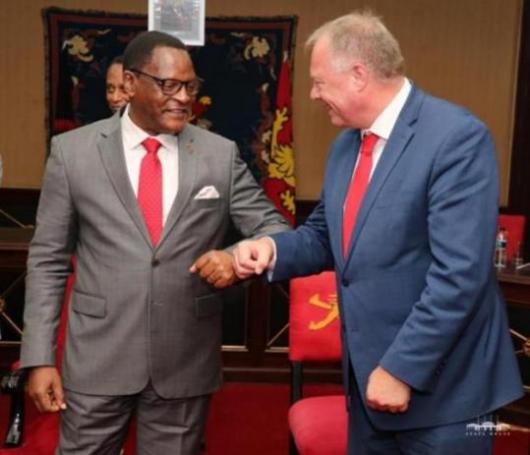 President Malawi and HJvS