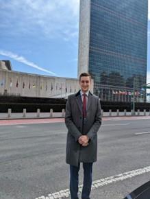 Mark Den Hollander at the UN NY