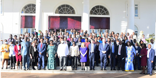 Group photo Uganda conference