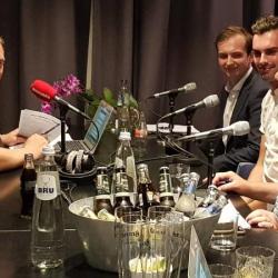 2018-08-05 Foto Radio 1 interview over Trump met HJvS
